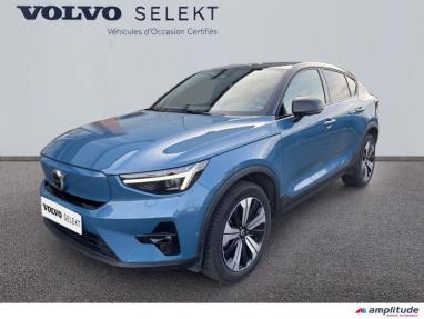 Voir le détail de l'offre de cette VOLVO C40 Recharge Twin 408ch First Edition EDT AWD de 2021 en vente à partir de 385.44 €  / mois