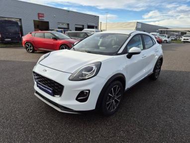 Voir le détail de l'offre de cette FORD Puma 1.0 EcoBoost 155ch mHEV Titanium 7cv de 2020 en vente à partir de 203.95 €  / mois