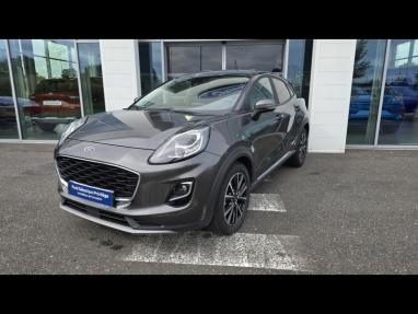 Voir le détail de l'offre de cette FORD Puma 1.0 EcoBoost 125ch mHEV Titanium 6cv de 2021 en vente à partir de 181.54 €  / mois