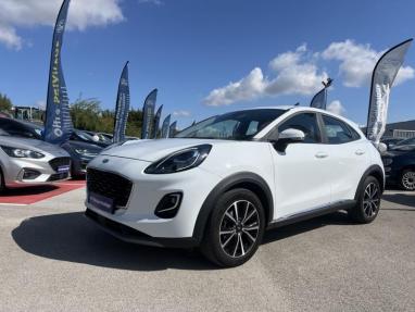 Voir le détail de l'offre de cette FORD Puma 1.0 EcoBoost 125ch mHEV Titanium 6cv de 2020 en vente à partir de 199.73 €  / mois