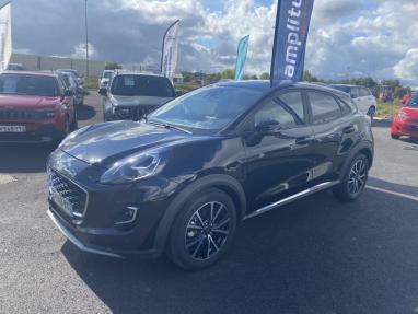 Voir le détail de l'offre de cette FORD Puma 1.0 EcoBoost 125ch S&S mHEV Titanium Business Powershift de 2023 en vente à partir de 23 899 € 