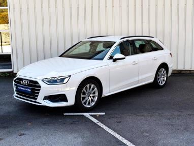 Voir le détail de l'offre de cette AUDI A4 Avant 35 TFSI 150ch Business line S tronic 7 de 2020 en vente à partir de 279.49 €  / mois