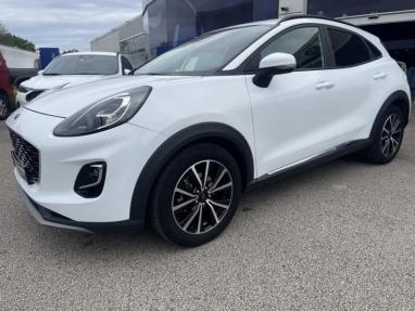 Voir le détail de l'offre de cette FORD Puma 1.0 EcoBoost 125ch mHEV Titanium 6cv de 2020 en vente à partir de 198.96 €  / mois