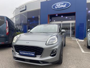 Voir le détail de l'offre de cette FORD Puma 1.0 EcoBoost 125ch mHEV Titanium 7cv de 2020 en vente à partir de 206.88 €  / mois