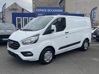 Voir le détail de l'offre de cette FORD Transit Custom Fg 300 L1H1 2.0 EcoBlue 130 Trend Business 7cv de 2022 en vente à partir de 289.48 €  / mois