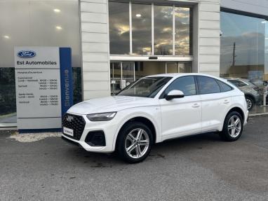 Voir le détail de l'offre de cette AUDI Q5 Sportback 40 TDI Mild Hybrid 204ch S line quattro S tronic 7 de 2021 en vente à partir de 568.86 €  / mois