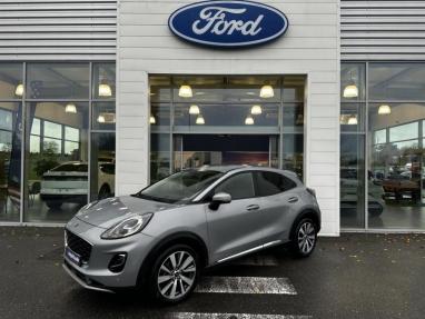 Voir le détail de l'offre de cette FORD Puma 1.0 Flexifuel 125ch Titanium X de 2021 en vente à partir de 224.09 €  / mois