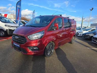 Voir le détail de l'offre de cette FORD Transit Custom Fg 320 L2H1 2.0 EcoBlue 185 Cabine Approfondie Sport 7cv de 2021 en vente à partir de 566.48 €  / mois