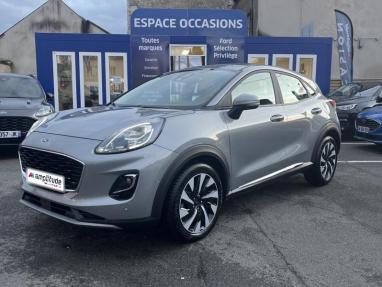 Voir le détail de l'offre de cette FORD Puma 1.0 Flexifuel 125ch S&S mHEV Titanium de 2024 en vente à partir de 22 999 € 