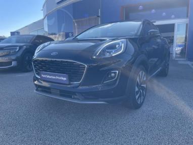 Voir le détail de l'offre de cette FORD Puma 1.0 Flexifuel 125ch S&S mHEV Titanium de 2024 en vente à partir de 228.99 €  / mois