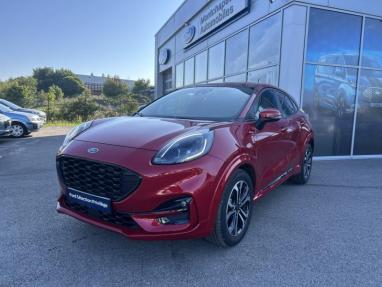 Voir le détail de l'offre de cette FORD Puma 1.0 Flexifuel 125ch S&S mHEV ST-Line de 2023 en vente à partir de 232.89 €  / mois