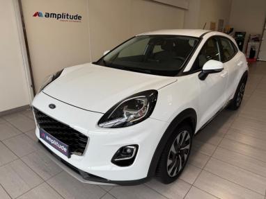 Voir le détail de l'offre de cette FORD Puma 1.0 Flexifuel 125ch S&S mHEV Titanium de 2023 en vente à partir de 224.54 €  / mois