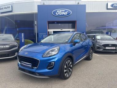 Voir le détail de l'offre de cette FORD Puma 1.0 Flexifuel 125ch S&S mHEV Titanium de 2024 en vente à partir de 233.45 €  / mois