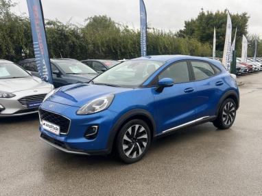 Voir le détail de l'offre de cette FORD Puma 1.0 Flexifuel 125ch S&S mHEV Titanium Business de 2024 en vente à partir de 228.5 €  / mois