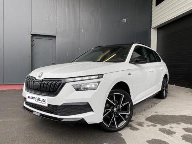 Voir le détail de l'offre de cette SKODA Kamiq 1.0 TSI Evo 110ch Monte-Carlo de 2023 en vente à partir de 22 499 € 