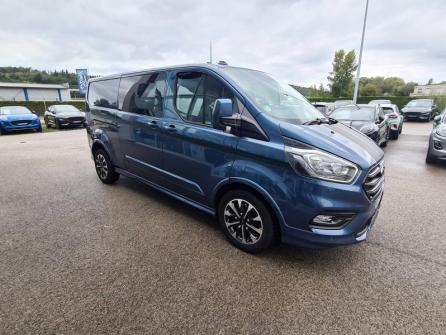 FORD Transit Custom Fg 320 L2H1 2.0 EcoBlue 170 Hybrid Cabine Approfondie Sport à vendre à Oyonnax - Image n°3