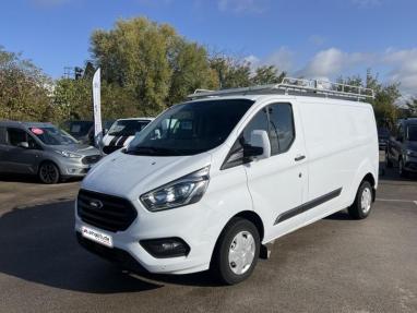 Voir le détail de l'offre de cette FORD Transit Custom Fg 300 L2H1 2.0 EcoBlue 130 Trend Business 7cv de 2021 en vente à partir de 286.73 €  / mois
