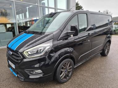 Voir le détail de l'offre de cette FORD Transit Custom Fg 290 L1H1 2.0 EcoBlue 185 S&S Sport BVA6 de 2020 en vente à partir de 399.02 €  / mois